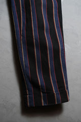 Nepenthes Striped Sideline Pants Japanese selection of famous early own brand nylon side striped trousers made in Japan