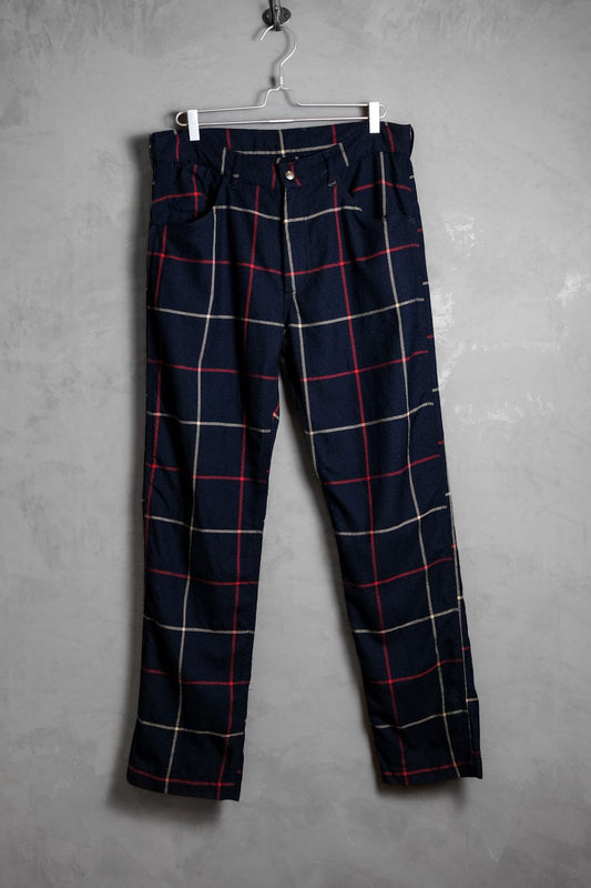 Engineered Garments Intermediates Wool Plaid Pants Made in USA 日本設計師品牌 鈴木大器 羊毛格紋長褲 美國製