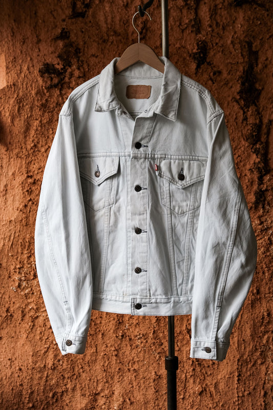 Levi’s 1980’s Vintage 70506 Denim Trucker Jacket Made in USA 美國製古著丹寧夾克 極淺藍