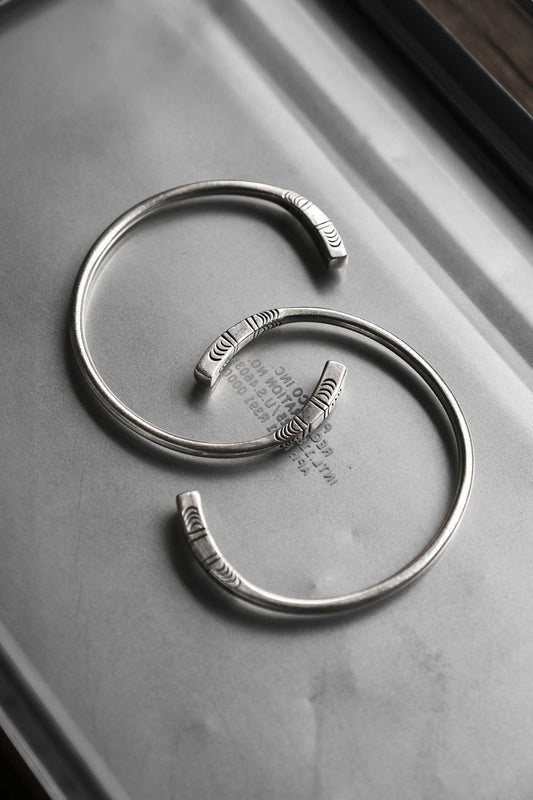 Totem Column 999 Silver Bracelet