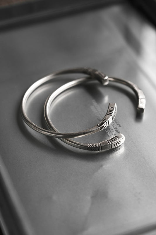 Totem Column 999 Silver Bracelet