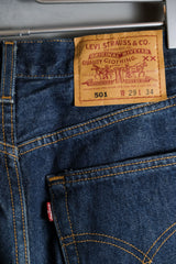 Levi's 90's Vintage 501 Straight Denim Jeans Early American-made classic straight denim pants
