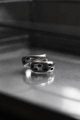 Molten Circle 999 Silver Ring