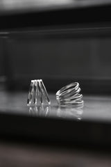 Parallel Flow 999 Silver Ring