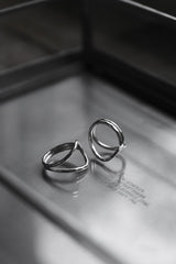 Organic Loop 999 Silver Ring