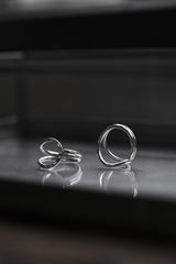 Organic Loop 999 Silver Ring