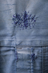 1950s-60s "Beau-Fort" French Indigo Moleskin Dungarees Overalls