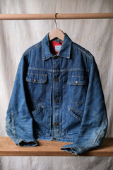 ROEBUCKS 1960's Quilted Lined Selvedge Denim Jacket