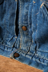 ROEBUCKS 1960's Quilted Lined Selvedge Denim Jacket