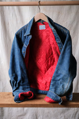 ROEBUCKS 1960's Quilted Lined Selvedge Denim Jacket