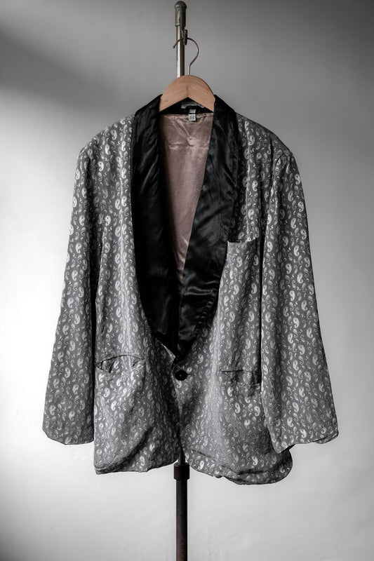 ”ESPRIT” Vintage Paisley Jacquard Shawl Collar Blazer Jacket