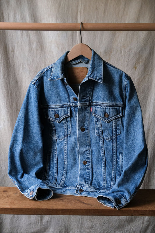 Levi’s 1990’s Vintage 75406 Denim Trucker Jacket 早期加拿大製 古著丹寧夾克