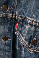 Levi's 1980's Vintage 70505 Denim Trucker Jacket Early American-made vintage denim jacket