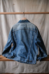Levi's 1980's Vintage 70505 Denim Trucker Jacket Early American-made vintage denim jacket