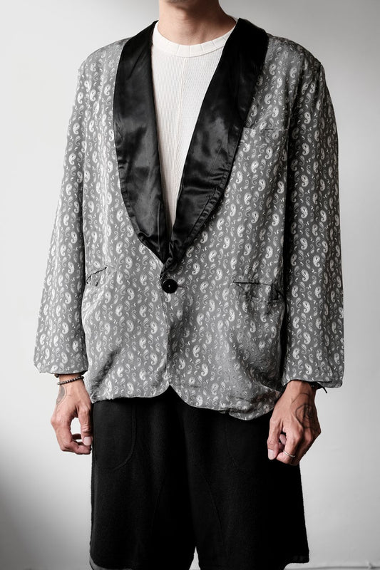 ”ESPRIT” Vintage Paisley Jacquard Shawl Collar Blazer Jacket