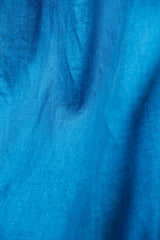 PORTER CLASSIC indigo linen wide bebop pants 藍染亞麻寬版氣球褲