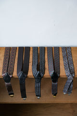 Vintage Suspender Retro totem pattern clip-on suspenders total 10 styles