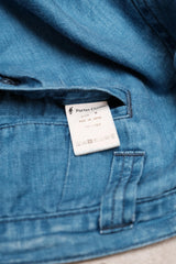 PORTER CLASSIC indigo linen wide bebop pants 藍染亞麻寬版氣球褲