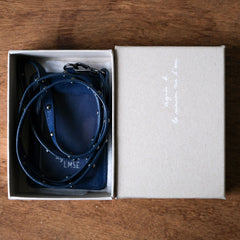 アニエスベー レザー ID カードホルダー レザー ID カードホルダー カードホルダー イージーカードホルダー ダークブルー