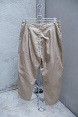 Porter Classic SATCHMO CHINOS - Khaki 純棉寬版氣球褲