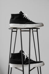 ANATOMICA "WAKOUWA" Deck Shoes High Japanese and French retro designer brand high-top canvas shoes