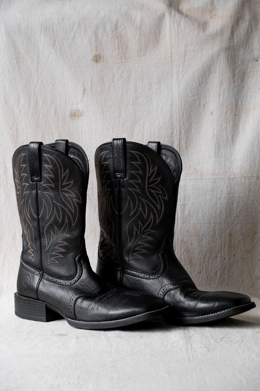 “ARIAT” Cowboy Western Boots 復古雕花牛仔西部靴