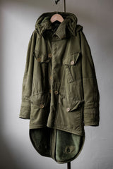 British Army 1952's Vintage Middle Parka Korean War British Army Cold Parka