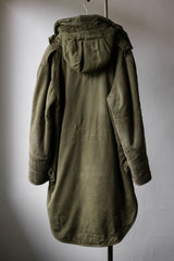 British Army 1952's Vintage Middle Parka Korean War British Army Cold Parka