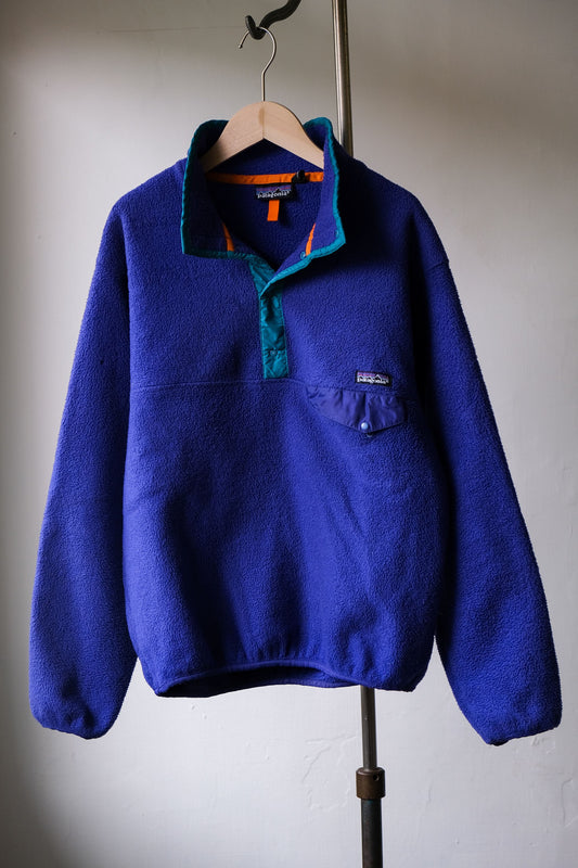 Patagonia Vintage Synchilla Pullover Fleece Snap-T 抓絨套頭衫 牙買加製