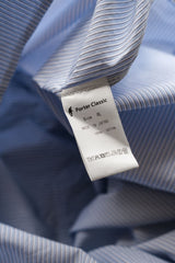 Porter Classic - ROLL UP STRIPE SHIRT BLUE (Product at Anemone Studio)