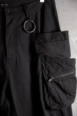 INDICE STUDIO Multi Pocket Cargo Pants Taiwanese designer brand side multi-pocket functional trousers