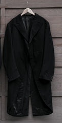 1940's British Wool Dress Suit/morning dress British vintage wool tailcoat/morning dress coat