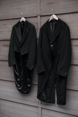 1940's British Wool Dress Suit/morning dress British vintage wool tailcoat/morning dress coat