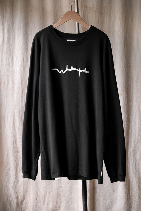 WTAPS 21A/W Vibes L/S Tee 西山徹 ロゴプリント ロングスリーブ トップス