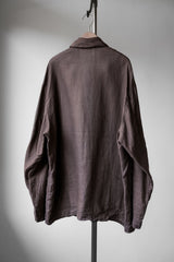 CONFECT nest Robe タイトツイストリネンアムンゼンイージーフィットジャケット 日本のデザイナーブランド リネンカジュアルスーツジャケット