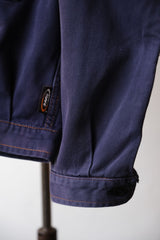 ”SAFE” European Vintage Moleskin Work Jacket 古著歐洲工裝 鼴鼠皮拼接斜紋布工作夾克