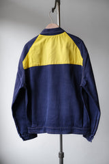 ”SAFE” European Vintage Moleskin Work Jacket 古著歐洲工裝 鼴鼠皮拼接斜紋布工作夾克