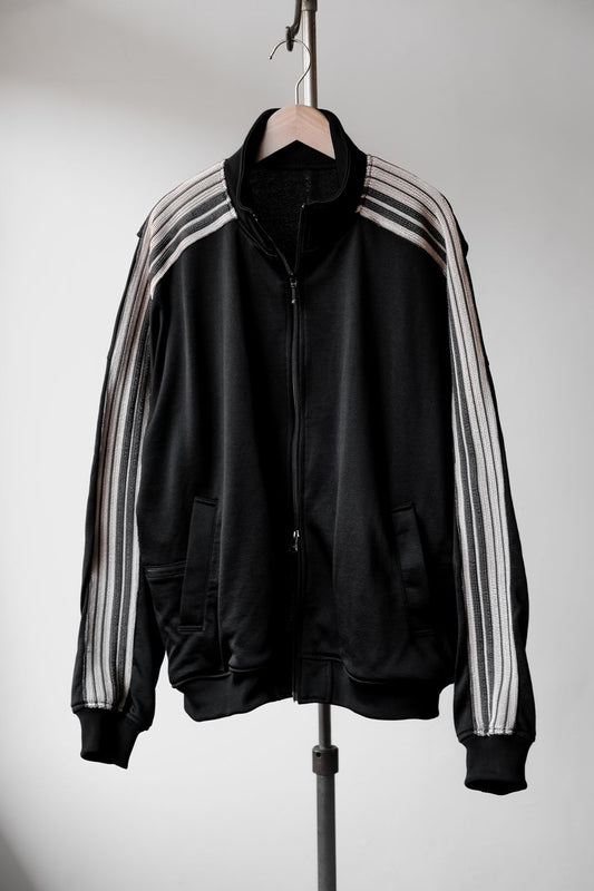 is-ness Track Jacket 日本設計師品牌 雙拉鏈寬版側邊條運動外套 日本製