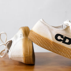 CDG x Novesta Star Master Sneakers Rei Kawakubo joint Japanese limited edition milk tea color biscuit shoes