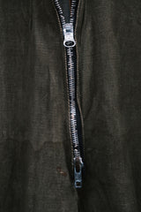 1950's BRITISH ARMY Green Denim Anti Louse Jumpsuit version