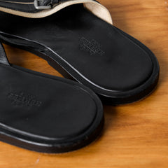 エルメス パリ レザー スリッパ エルメス レザー スリッパ イタリア製