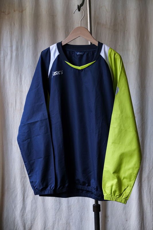 ASICS L/S ウィンドブレーカー プルオーバー ASICS 長袖 ウィンドブレーカー プルオーバー