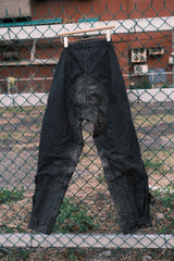 1970's BARBOUR International 1 warrant Waxed Pants 1970s Barbour waxed pants single crown period