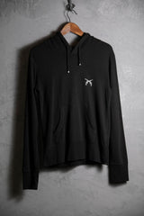 roar Diamante Gun Logo Hoodie Japanese dark street brand diamond double gun logo hoodie made in Japan