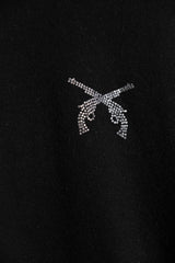 roar Diamante Gun Logo Hoodie Japanese dark street brand diamond double gun logo hoodie made in Japan