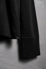 roar Diamante Gun Logo Hoodie Japanese dark street brand diamond double gun logo hoodie made in Japan