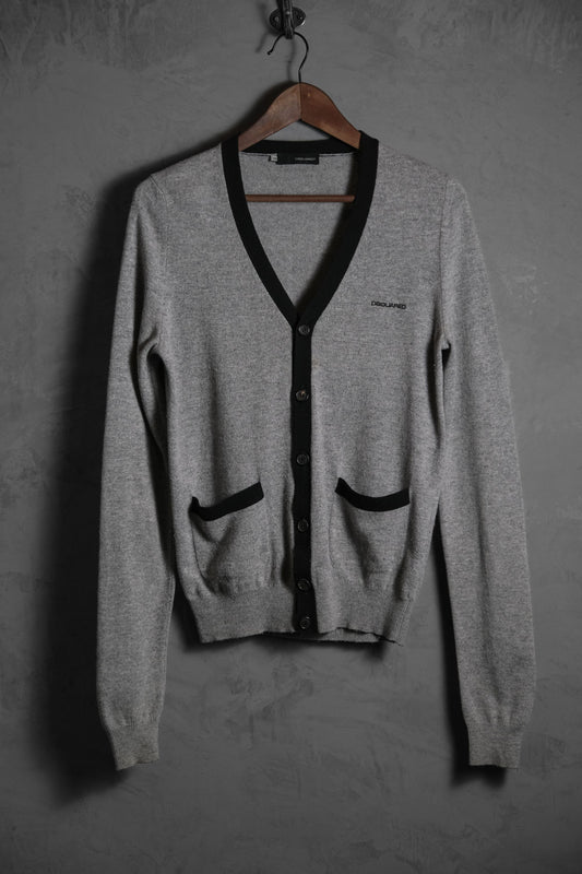 DSQUARED2 Cashmere Wool Knit Cardigan