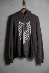 UNDERCOVER 13A/W Anatomicouture Ribcage Hoodie Takahashi Shield Skeleton Printed Hat T