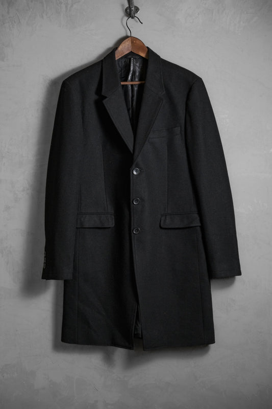 BLACKBARRETT by Neil Barrett Wool Chester Coat 英國設計師品牌 羊毛大衣