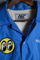 FGC Vintage Nylon Coach Jacket Vintage printed coach jacket inner fleece